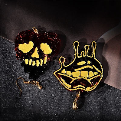 DIY Halloween Theme Pendant Silicone Molds LS-DIY-I102-05-1
