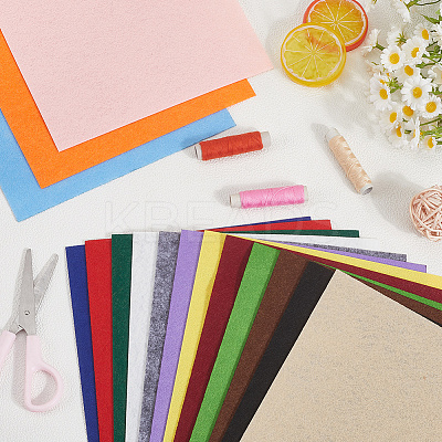 15Pcs Felt Non Woven Fabric DIY-SP0003-93H-1