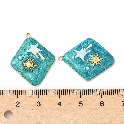304 Stainless Steel Pendants STAS-C134-10A-G-1
