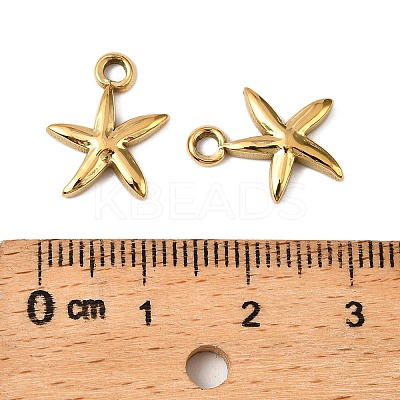 304 Stainless Steel Pendants STAS-F321-07G-01-1
