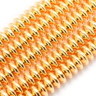 Electroplate Non-magnetic Synthetic Hematite Beads Strands G-L485-05A-G-1