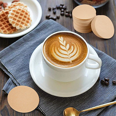 Round Coffee Filter Paper AJEW-CN0004-70D-1