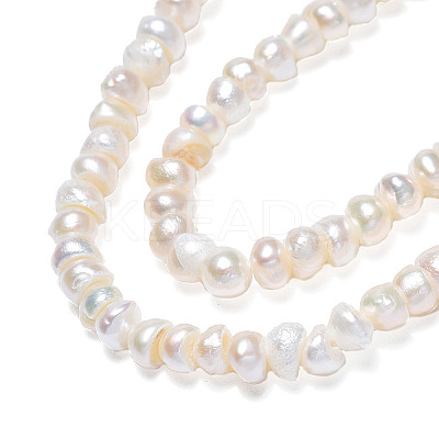 Natural Cultured Freshwater Pearl Beads Strand PEAR-N015-03B-1