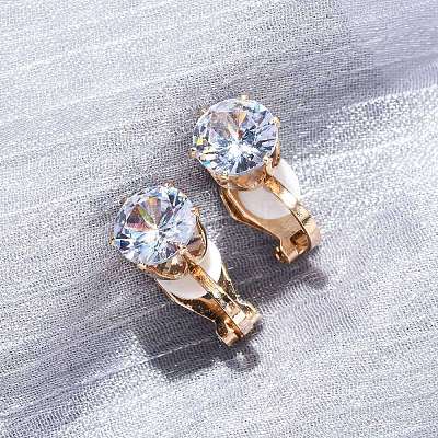 Alloy Silicone Clip-on Earrings LS-EJEW-Z120-02G-01-1