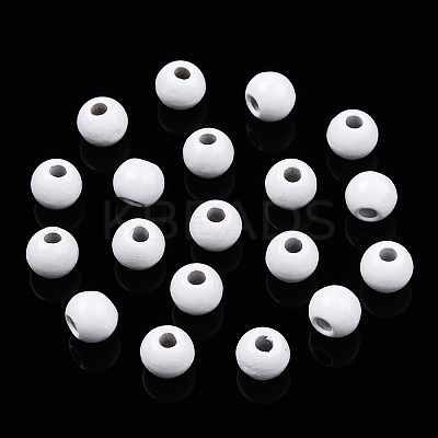 Spray Painted Alloy Beads PALLOY-TAC0044-50G-1