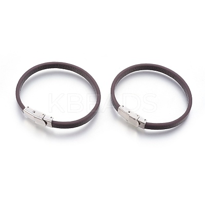 Microfiber Leather Cord Bracelets BJEW-L635-01C-M-1
