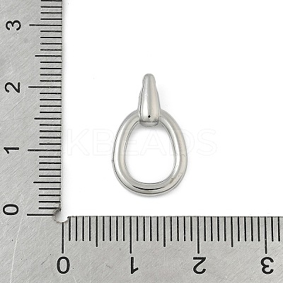 304 Stainless Steel Pendants LS-STAS-P423-05P-1
