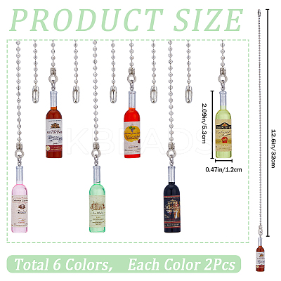 Resin Ceiling Fan Pull Chain Extenders PALLOY-AB00174-1