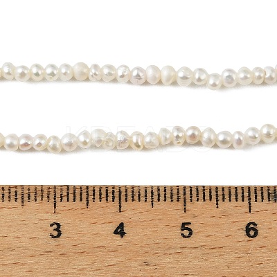 Natural Cultured Freshwater Pearl Beads Strands PEAR-L034-14B-1