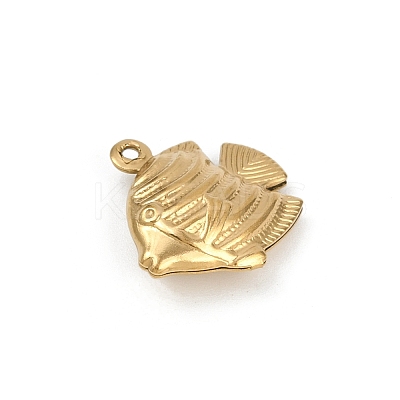 Ocean 304 Stainless Steel Pendants STAS-P390-01D-G-1