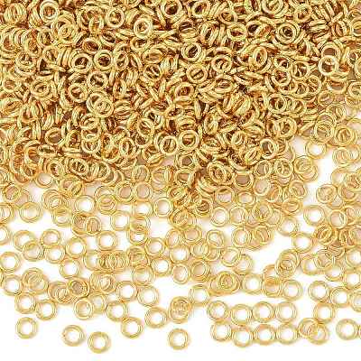 SHEGRACE Brass Open Jump Rings XGR0077G-11G-1