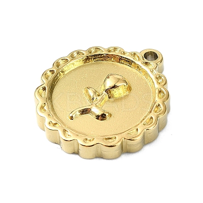 Ion Plating(IP) 304 Stainless Steel Pendants STAS-B058-07G-05-1