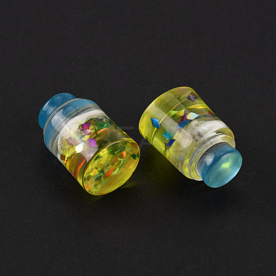 Transparent Resin Beads RESI-WH0020-023-1