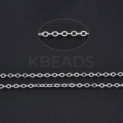 Brass Cable Chains CHC-T008-08S-1