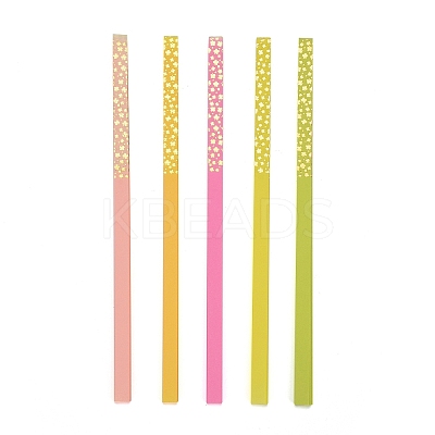 Luminous Lucky Star Origami Paper DIY-WH0011-E01-1