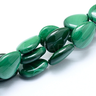 Natural Malachite Beads Strands G-D0011-10B-1