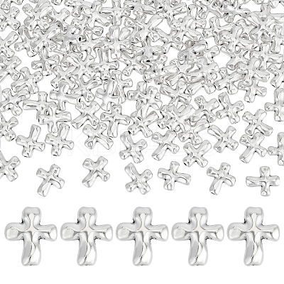 100Pcs Tibetan Style Alloy Beads FIND-ME0002-06AS-1