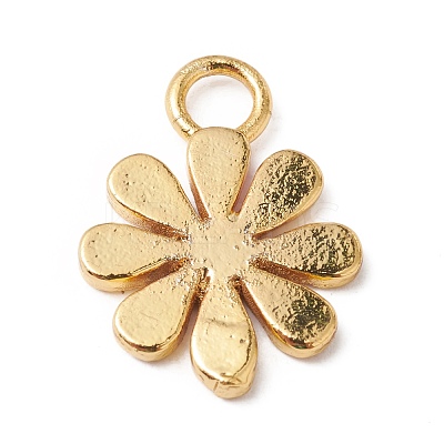 Eco-Friendly Rack Plating Brass Enamel Pendants KK-F835-15A-G-1