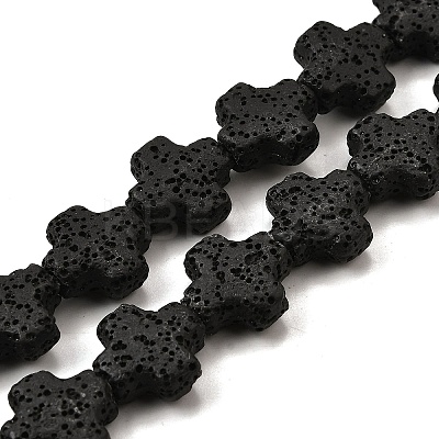 Natural Lava Rock Beads Strands G-L498-E02-01A-1
