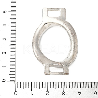Alloy Crystal Rhinestone Oval Connector Links Charms FIND-M052-10P-NR-1