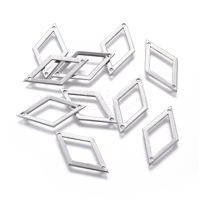 Tarnish Resistant 201 Stainless Steel Links connectors X-STAS-Q127-1