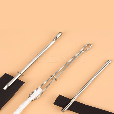 18Pcs 2 Styles Iron Bodkin Threader FIND-LP0001-19-1