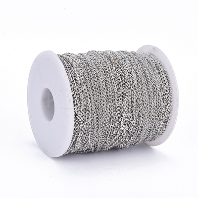 Brass Twisted Chains CHC-Q001-02P-NF-1