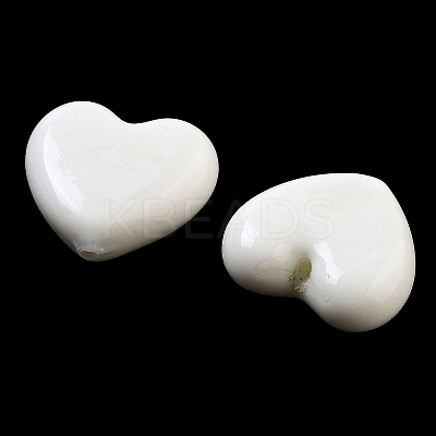 Heart Handmade Lampwork Beads LAMP-U003-01J-1