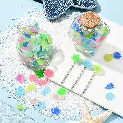 120g Luminous Acrylic Beads OACR-SP0001-79A-1