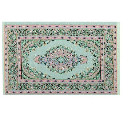 Silk Miniature Ethnic Style Carpets MIMO-PW0001-008C-1
