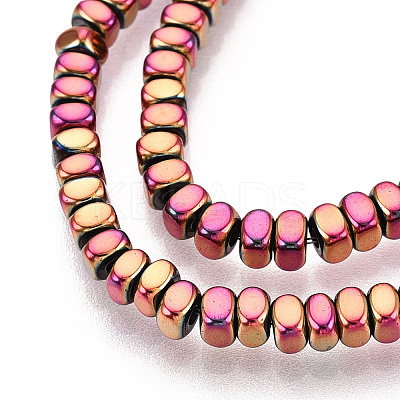 Electroplated Synthetic Non-magnetic Hematite Beads Strands G-T139-61G-1