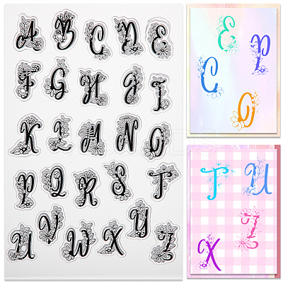 Clear Silicone Stamps DIY-WH0504-53-1