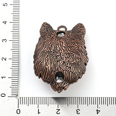 Tibetan Style Alloy Pendants X-FIND-C052-12R-1