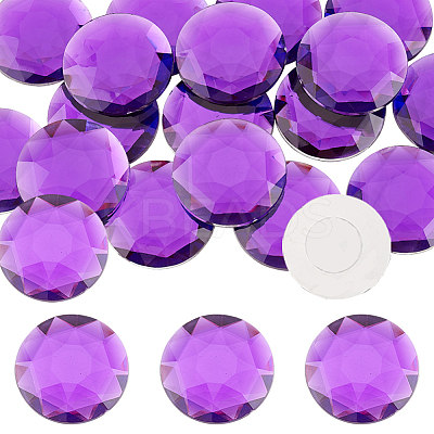 Self-Adhesive Acrylic Rhinestone Stickers SACR-FG0001-02B-1