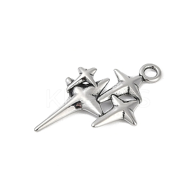 316 Surgical Stainless Steel Pendants STAS-G349-39AS-1