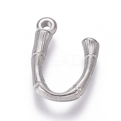 Tarnish Resistant 304 Stainless Steel Pendants STAS-G214-38P-U-1