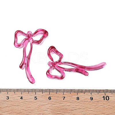 Transparent Acrylic Pendants OACR-M014-03A-02-1