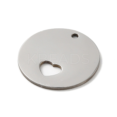 Non-Tarnish 201 Stainless Steel Pendants LS-STAS-E206-02P-02-1