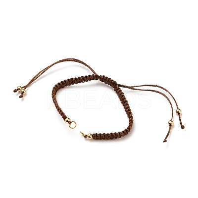 Adjustable Braided Polyester Cord Bracelet Making AJEW-JB00760-06-1