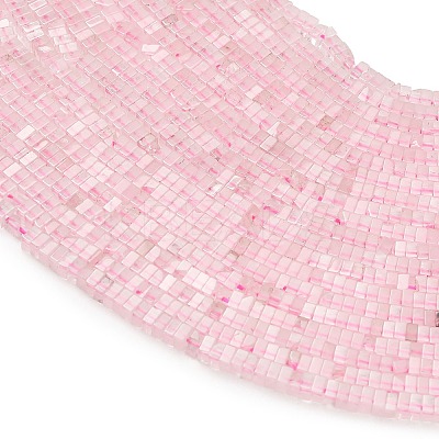 Natural Rose Quartz Beads Strands GG-CBA2498-C08-01-1
