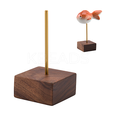 1Pc Wood Action Figure Display Pedestals ODIS-FG0002-19A-1