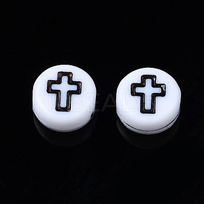 Opaque Acrylic Beads LS-SACR-S273-48-1