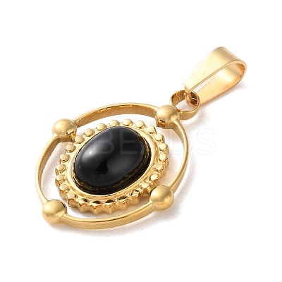 Natural Black Onyx(Dyed & Heated) Pendants STAS-C120-14G-07-1