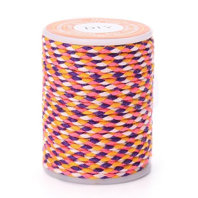 4-Ply Polycotton Cord with Metallic Thread OCOR-Z003-D23-1
