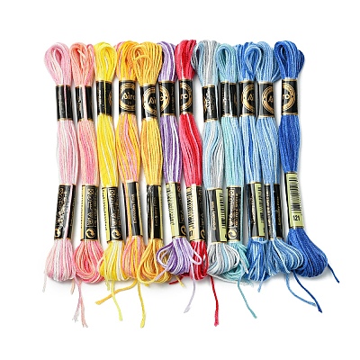 6-Ply Polyester Embroidery Floss OCOR-FZ0001-01D-1