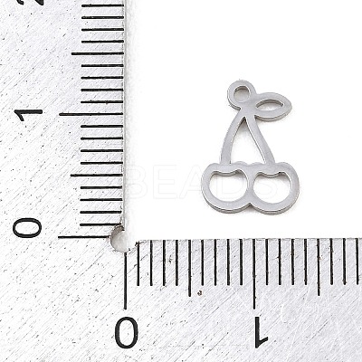 Hollow 304 Stainless Steel Charms LS-STAS-Z183-06P-1