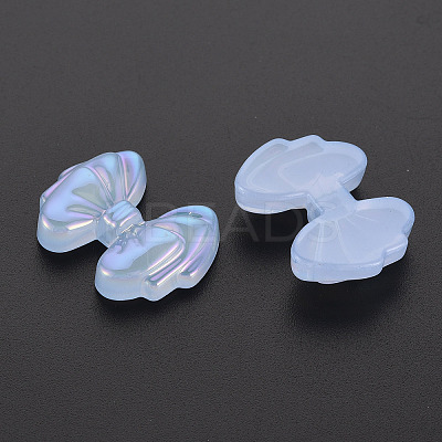 Plating Transparent Acrylic Cabochons TACR-N006-52D-1