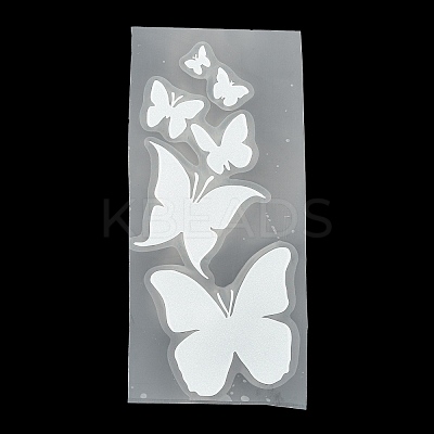 PET Reflective Sticker Car Decoration AJEW-WH0200-32-1