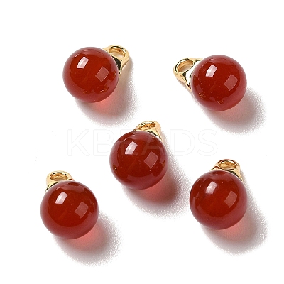 Natural Agate(Dyed & Heated) Pendants FIND-C046-12C-G-1