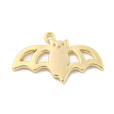 Halloween Themed Brass Pendants KK-L211-012G-04-1